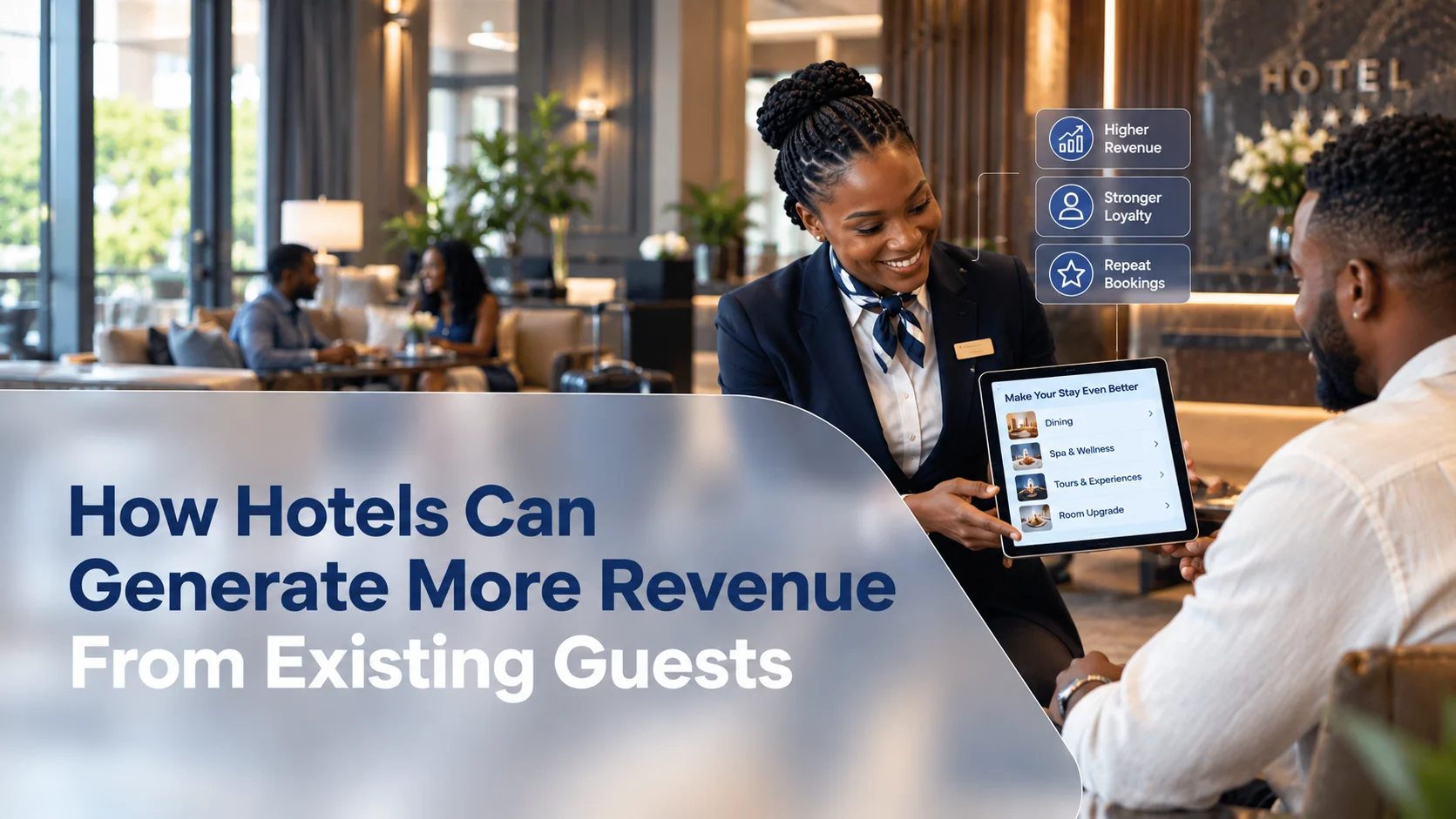Hotel guest booking experience